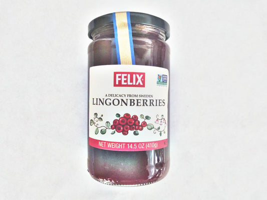 Felix Lingonberries, 14.5 oz (410g)
