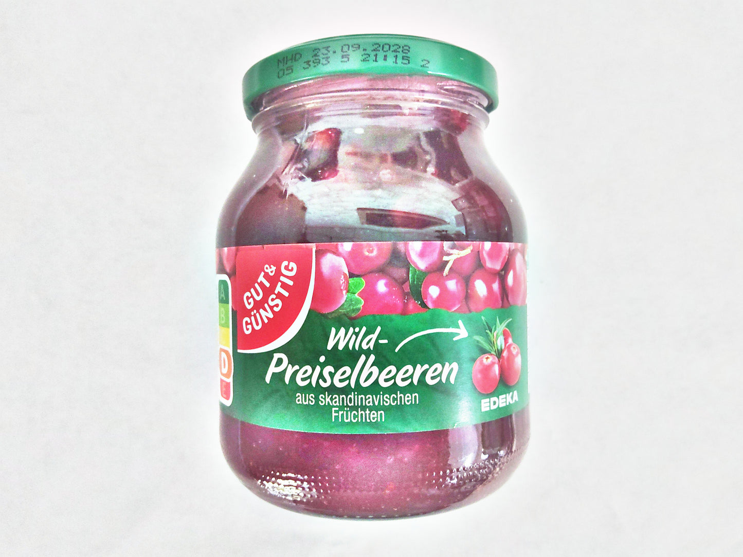 Gut and Gunstig Wild Lingonberry Preserve (EDEKA)
