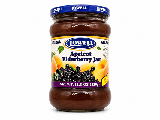 Lowell Apricot & Elderberry Jam – 320g