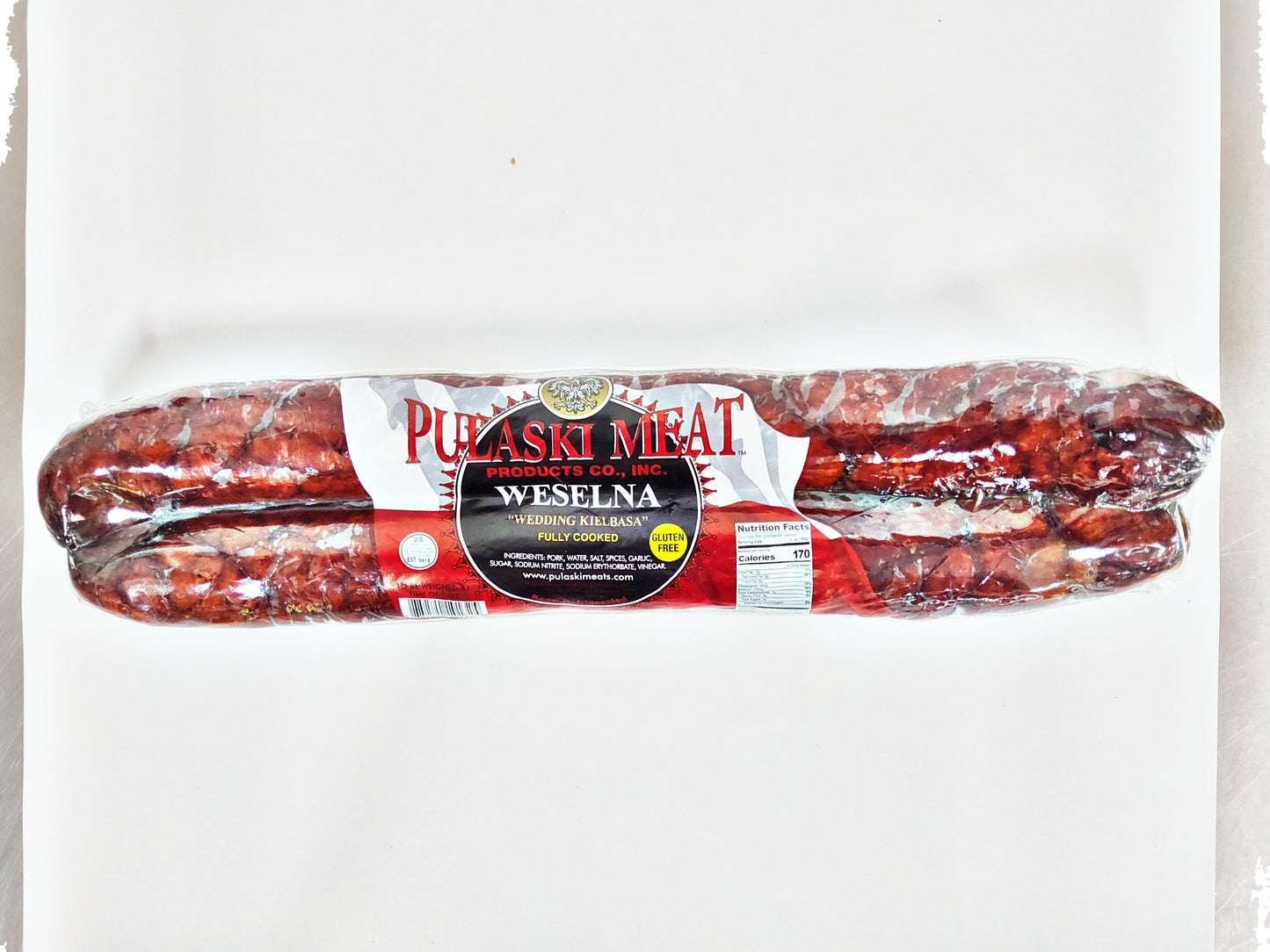 Pulaski Meat Weselna Wedding Kielbasa