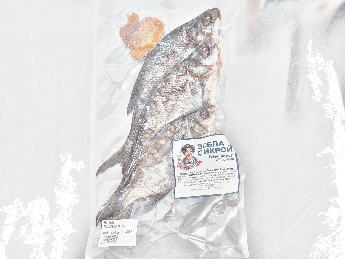 Tetya Sonya Dried Roach with Caviar (price is 19.99/lb)