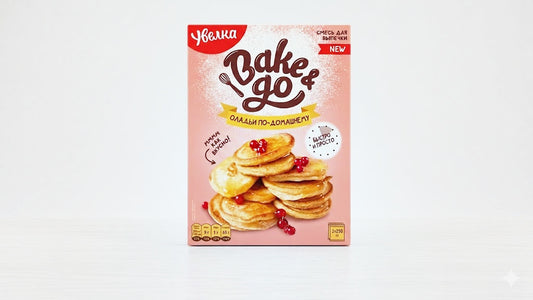 Uvelka Bake & Go Russian-Style Pancake Mix, 17.6 oz (500g)