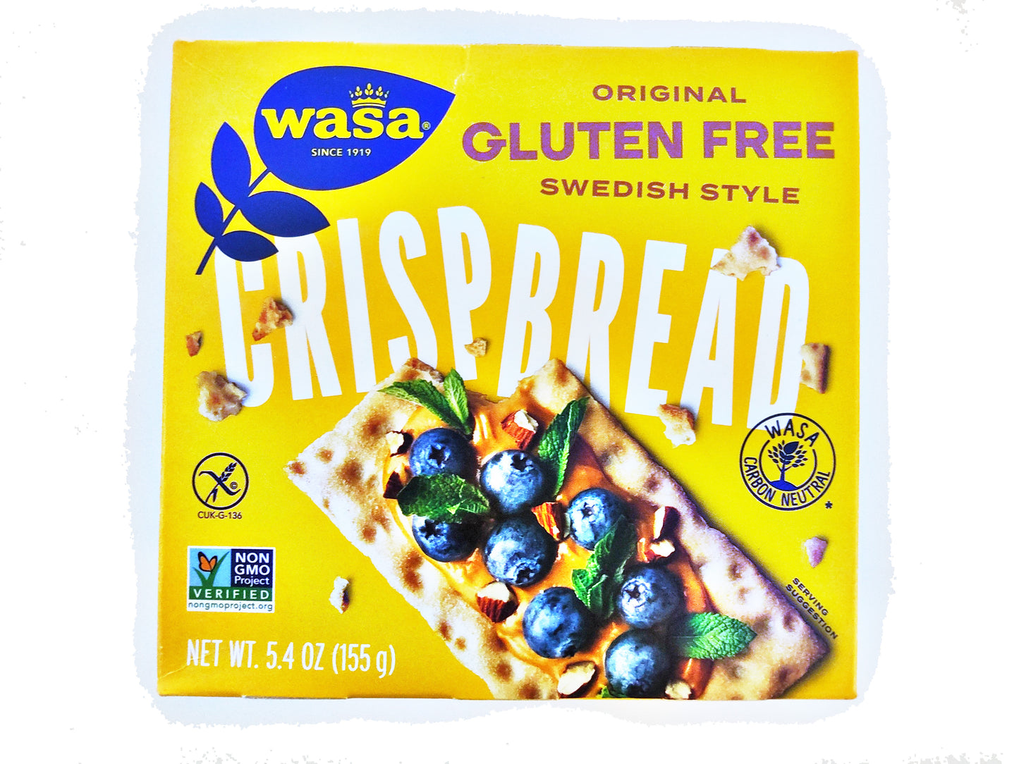 Wasa Gluten Free Original Crispbread, 5.4 oz (155 g)
